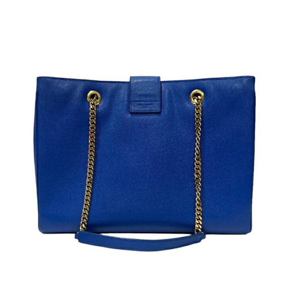 Saint Laurent Bag Blue Shoulder Paris